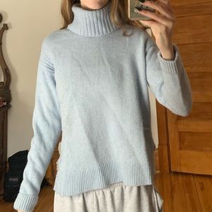 Blue Turtle neck sweater!